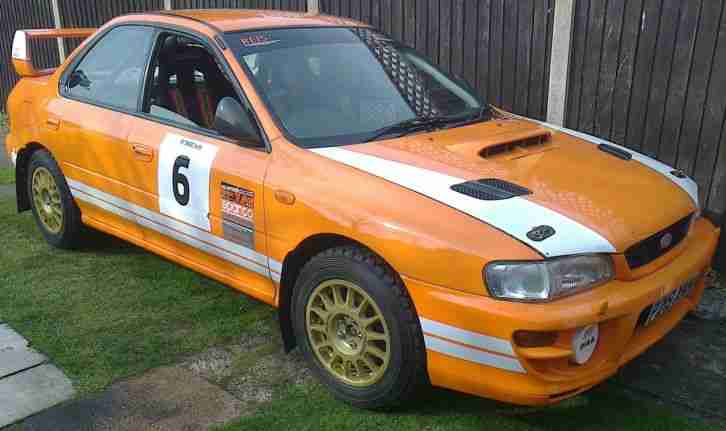 Subaru Impreza GC8 RA stage rally car 6-speed Simtek (Rally winning car) BTRDA