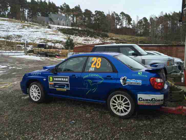 Subaru Impreza N10 Rally Car