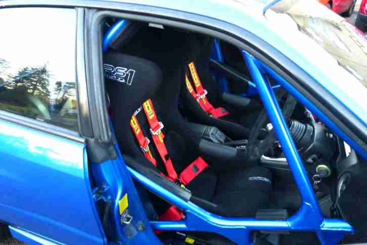 Subaru Impreza STI Prodrive Newly Built FIA Rally Car MSA Log Book FIA Roll Cage