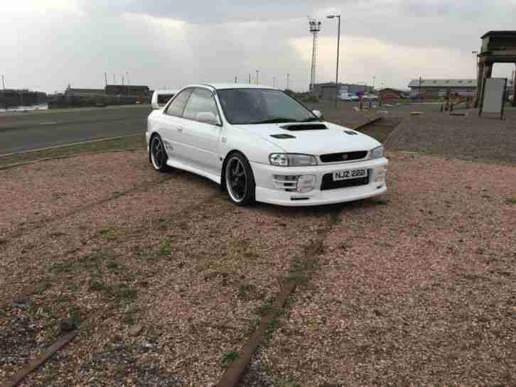 Subaru Impreza Sti Wrx 2 door Type r fast road set up.