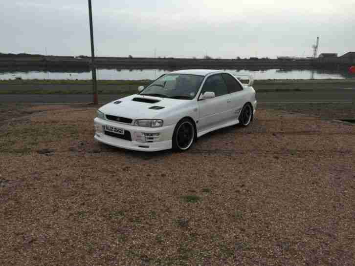 Subaru Impreza Sti Wrx 2 door Type r fast road set up.