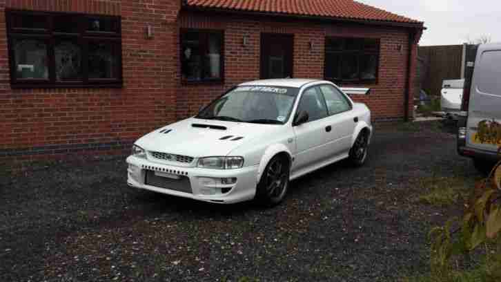 Subaru Impreza Type RA Track Car wrx sti roll cage