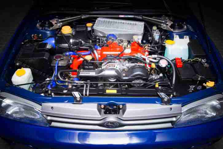 Subaru Impreza V2 STI 555 fully restored best in UK