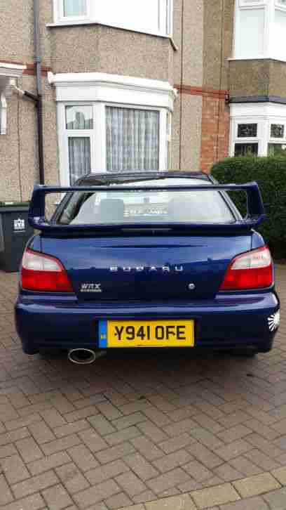 Subaru Impreza WRX AWD 2001 Y Reg Blue 6 Months MOT
