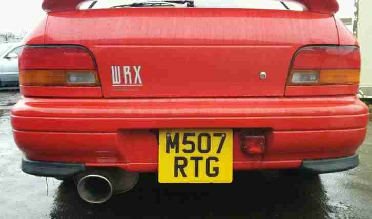 Subaru Impreza WRX, Rust free and original, rolling shell, project with V5