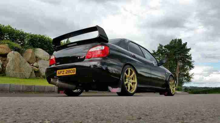 Subaru Impreza WRX STI Black Stunning 2003 model Blobeye Must Be Seen