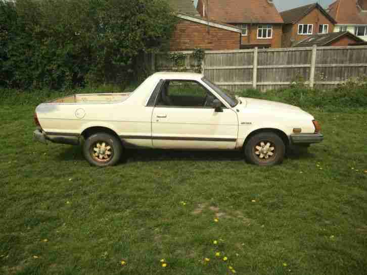 Subaru MV Brumby Brat Pick up Truck