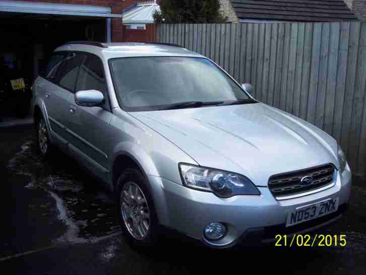 Subaru Outback 2004 LPG conversion
