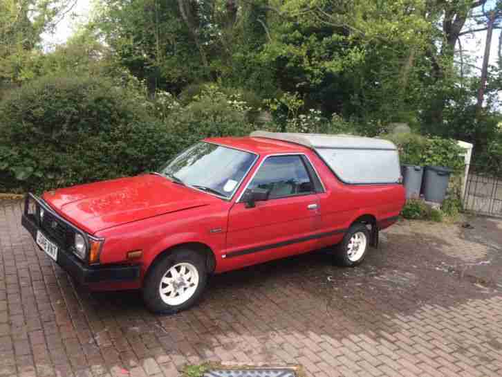 Subaru mv brat pickup project