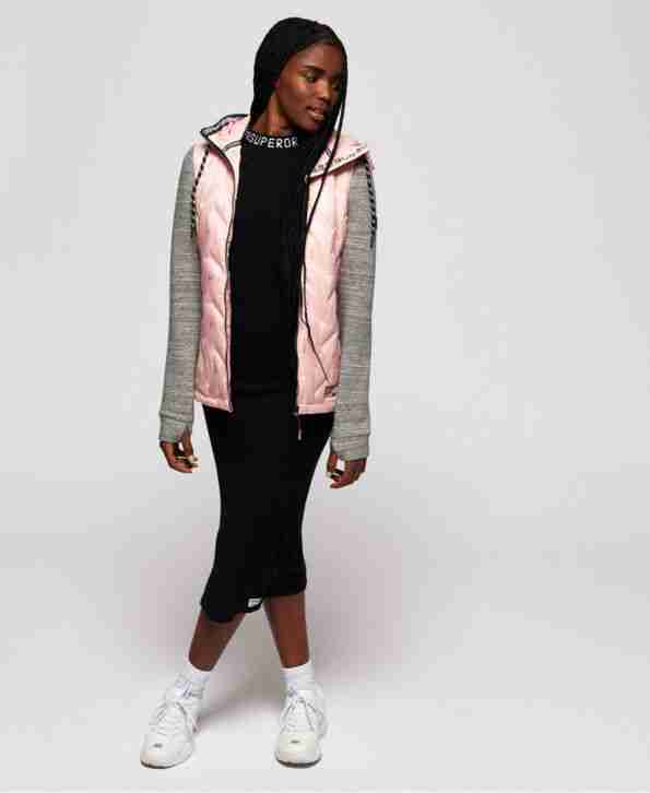 Superdry Womens Storm Injected Luxe Hybrid Jacket
