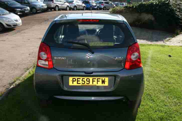 Suzuki Alto 1.0 SZ4 5DR,AIR CON,E/WINDS,£20 TAX,60/70MPG,MET GREY,ALLOYS