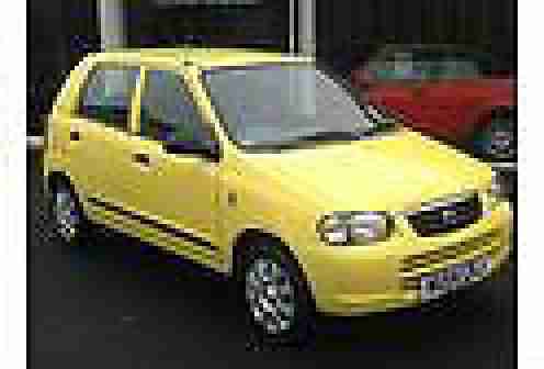 Alto 1.1i GL, 5 Door, 2004 54 Plate,