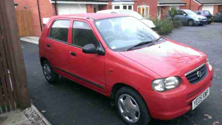 Suzuki Alto, red, great car, £30 tax, cheap insurance and well looked after.