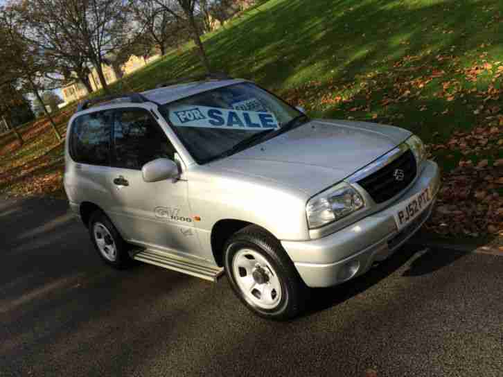 Suzuki Grand Vitara 1.6 GV1600 Sport 2002/52 MOT Oct 2015
