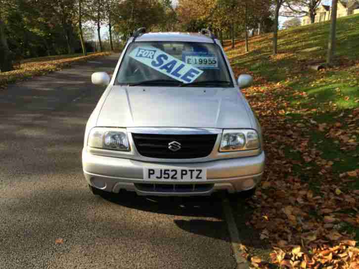 Suzuki Grand Vitara 1.6 GV1600 Sport 2002/52 MOT Oct 2015