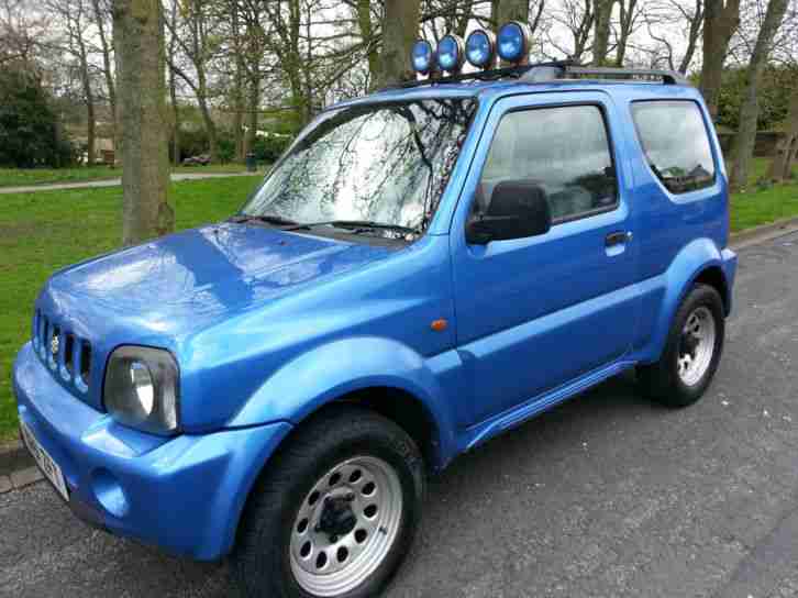 Suzuki Jimny 1.3 JLX 2001 4x4 BLUE!