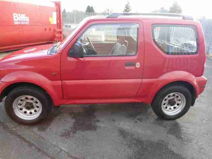 Suzuki Jimny 1.3 auto JLX IN RED 4X4 2001 automatic! SUZUKI JIMNY SPECIALIST!