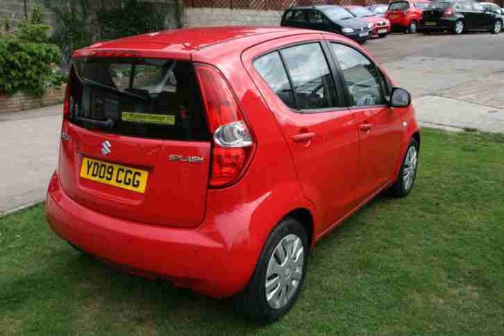 Suzuki Splash 1.2 GLS RED,5DR,AIR CON,PARKTRONIC,SERVICE HISTORY,C/LOCKING
