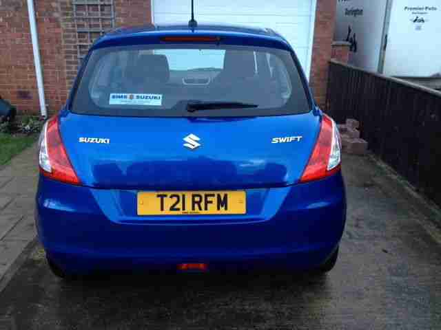 Suzuki Swift 1.2 SZ2 3dr, 2012, Blue