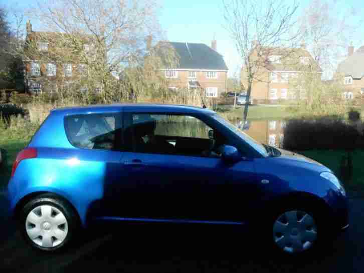 Suzuki Swift 1.3 GL 3DOOR HATCHBACK 2007(07) MET BLUE