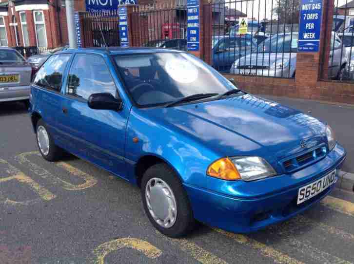 Suzuki Swift 1.3 GLS 12 months mot 44,000 original miles from new