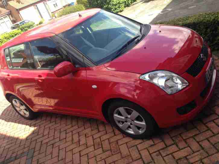 Suzuki Swift 2008 RED GLX 5DR