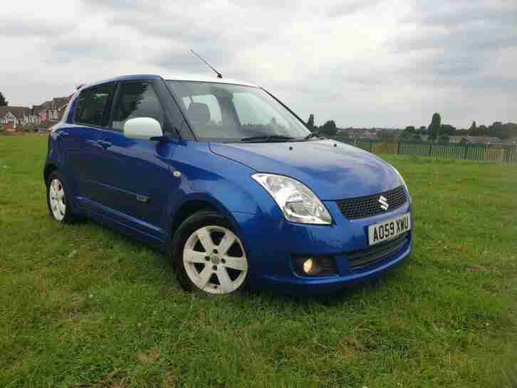 Suzuki Swift GLX 1.3 petrol 2009 5 door manual car 89k mileage 10 months mot