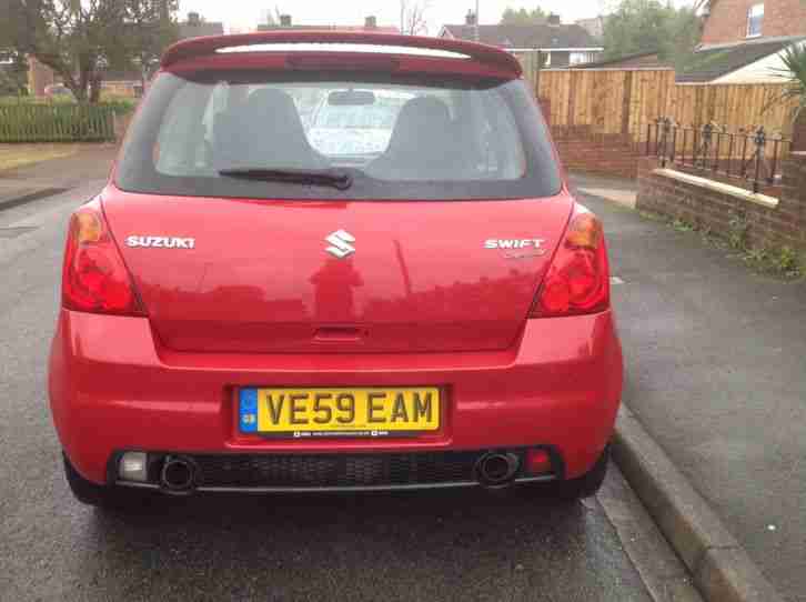 swift sport red 59 plate first to see
