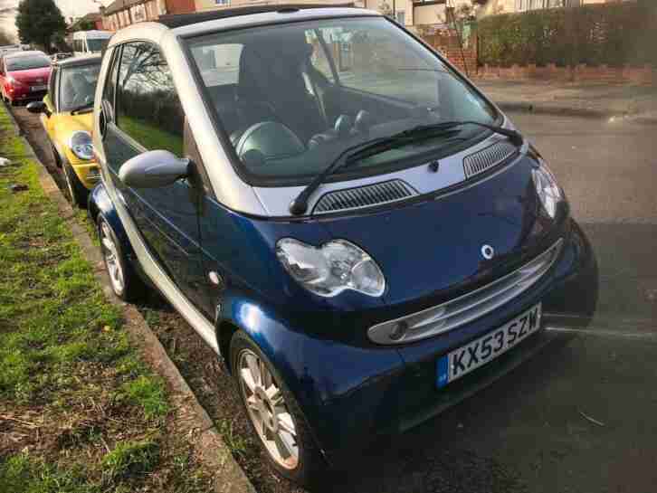 TO BE REPAIRED 2003 AUTO Smart 0.7 PLEASE READ ADVERT CAREFULLY BEFORE CALLING.