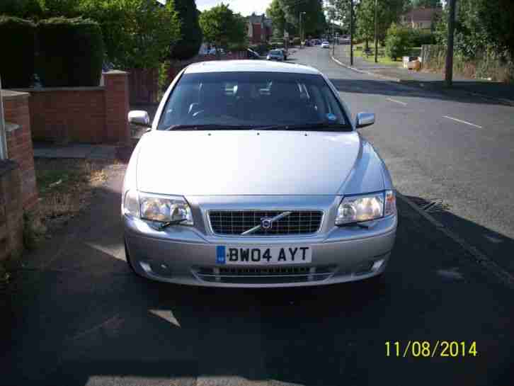 TOP SPEC!!!! 2004 VOLVO S80 SE D5 AUTO SILVER 11months MOT & 5months ROAD TAX