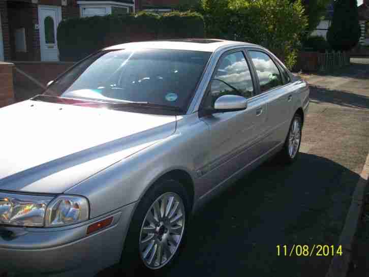  TOP SPEC!!!! 2004 VOLVO S80 SE D5 AUTO SILVER 11months MOT & 5months ROAD TAX