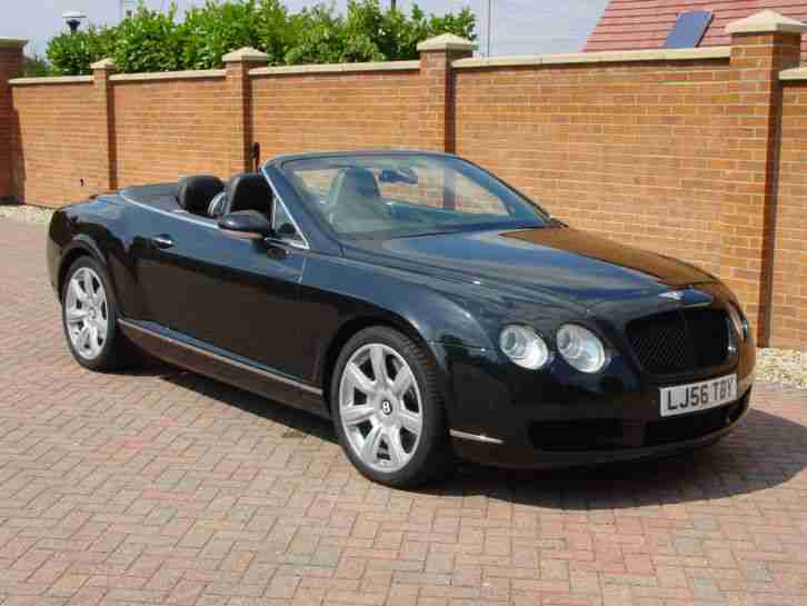TOTALLY IMMACULATE 56 REG BENTLEY CONTINENTAL 6.0 GTC CONVERTIBLE PX