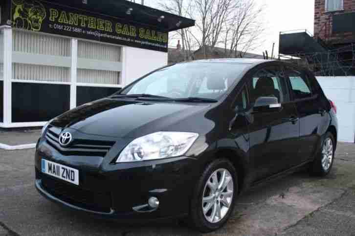 TOYOTA AURIS TR VALVEMATIC 2011 Petrol Manual in Black