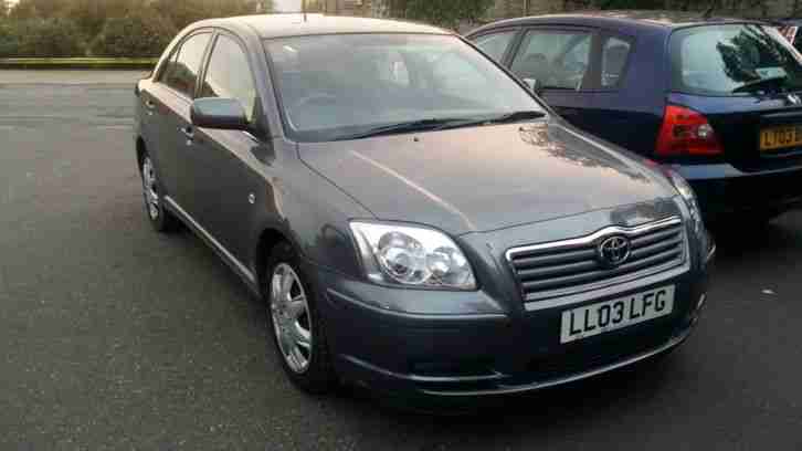 TOYOTA AVENSIS T2 SEMI-AUTO SILVER AUTOMATIC PETROL SERVICE HISTORY NO SWAP PX