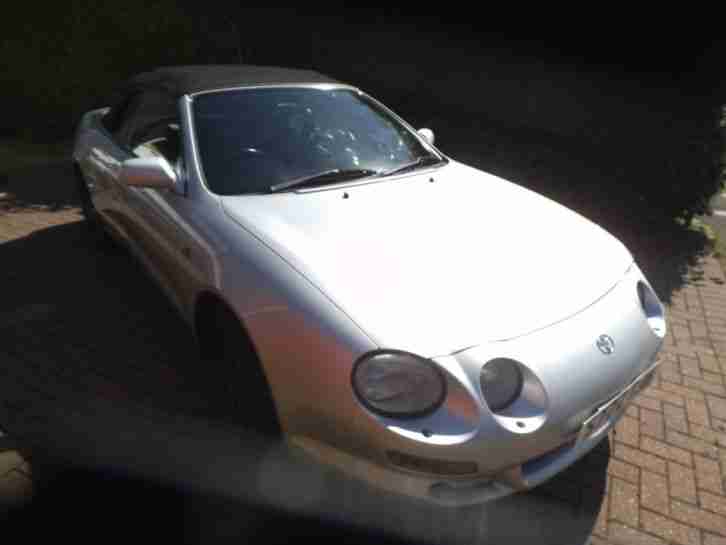 CELICA CONVERTIBLE, SILVER JULY 1999