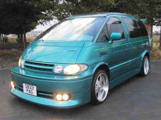 TOYOTA ESTIMA LUCIDA 2.4 CUSTOM MODIFIED WOW SHOW CAR MILLIONS OF YEN SPENT