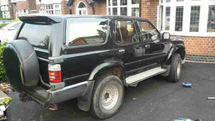 TOYOTA HILUX SURF SSR-X 1992 2.4td BLACK