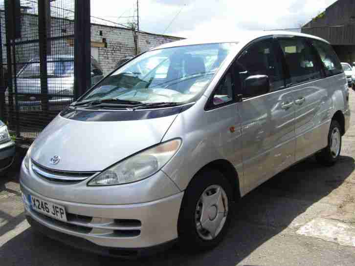 TOYOTA PREVIA 2,4 GS LPG ~ AUTO ~ 8 SEATER ~ UK VEHICLE