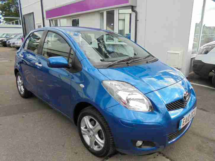 TOYOTA YARIS 1.0 2010 IN BLUE ONLY 38,000 MILES LOW TAX LOW INSURANCE CALL NOW