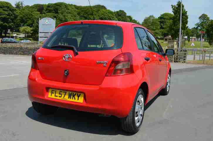 TOYOTA YARIS 1.0 VVTI T2, 5 DOOR, 2007 57 PLATE