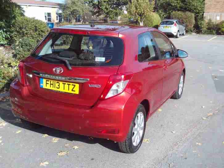 TOYOTA YARIS TR 1.3 2013 - COMPLETE WITH M.O.T HPI CLEAR INC WARRANTY