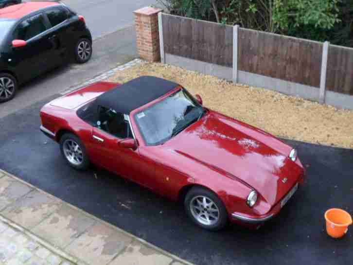 TVR 290 SC CLASSIC CAR RUBY RED , VERY LOW MILEAGE 25K ,SUPERB CONDITION