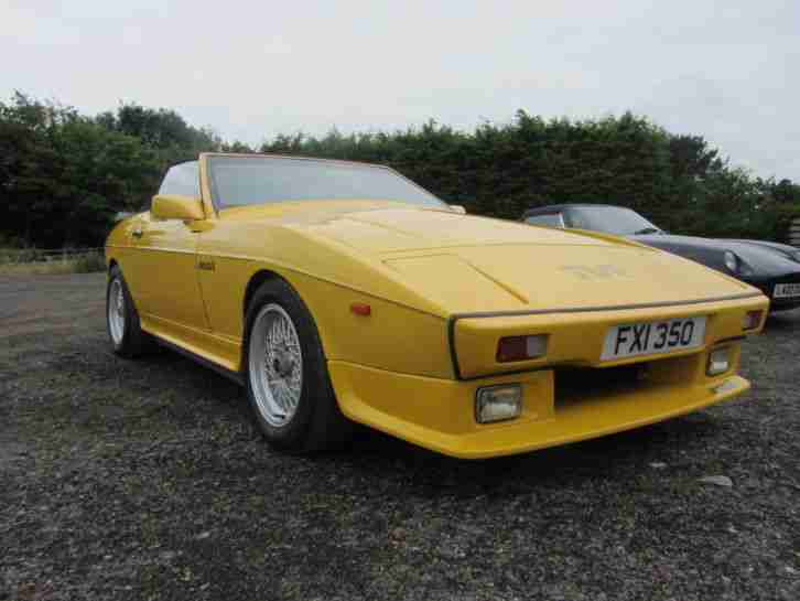 350i V8 1987. Yellow.