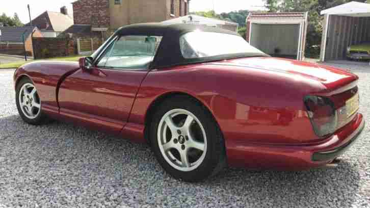 TVR CHIMAERA 400 1996 PEARL “NIGHTFIRE” RED, LOTS OF RECENT ADDITIONS
