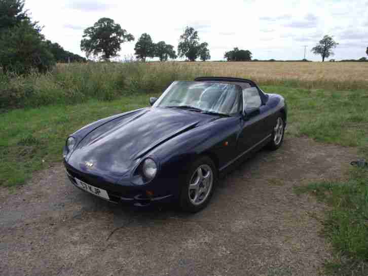 TVR CHIMAERA BLUE 1999 450 New engine Great chassis FSH PAS