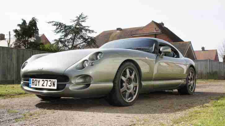 TVR Cerbera 4.5 litre 1999 Sage Green 0-60 under 4 seconds 420 bhp four seater !