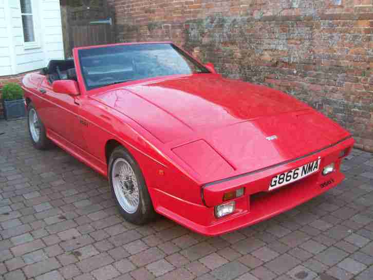 TVR TASMIN 350i CONVERTIBLE WEDGE 1989(G) - No reserve auction