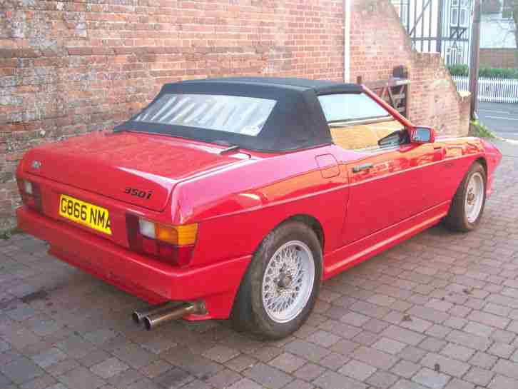 TVR TASMIN 350i CONVERTIBLE WEDGE 1989(G) - No reserve auction