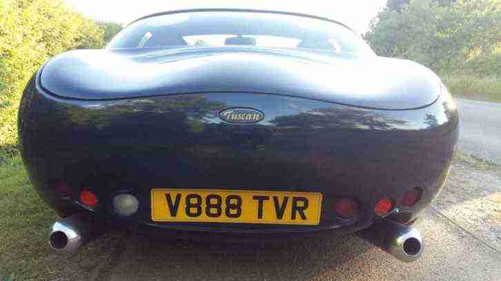 TVR TUSCAN 4.0 RED ROSE WITH ENGINE REBUILD BONNET CONVERSION V888TVR PLATE