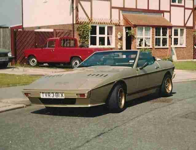 TVR Tasmin 2.0 Gold CONVERTIBLE, TVR Reg RARE